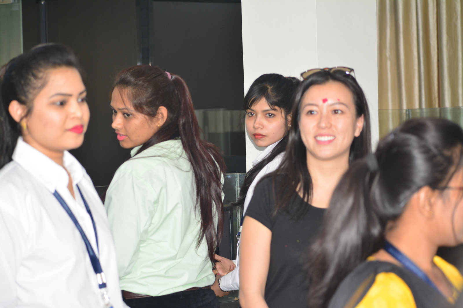 Members of the GLBAI Solutions team together in the office